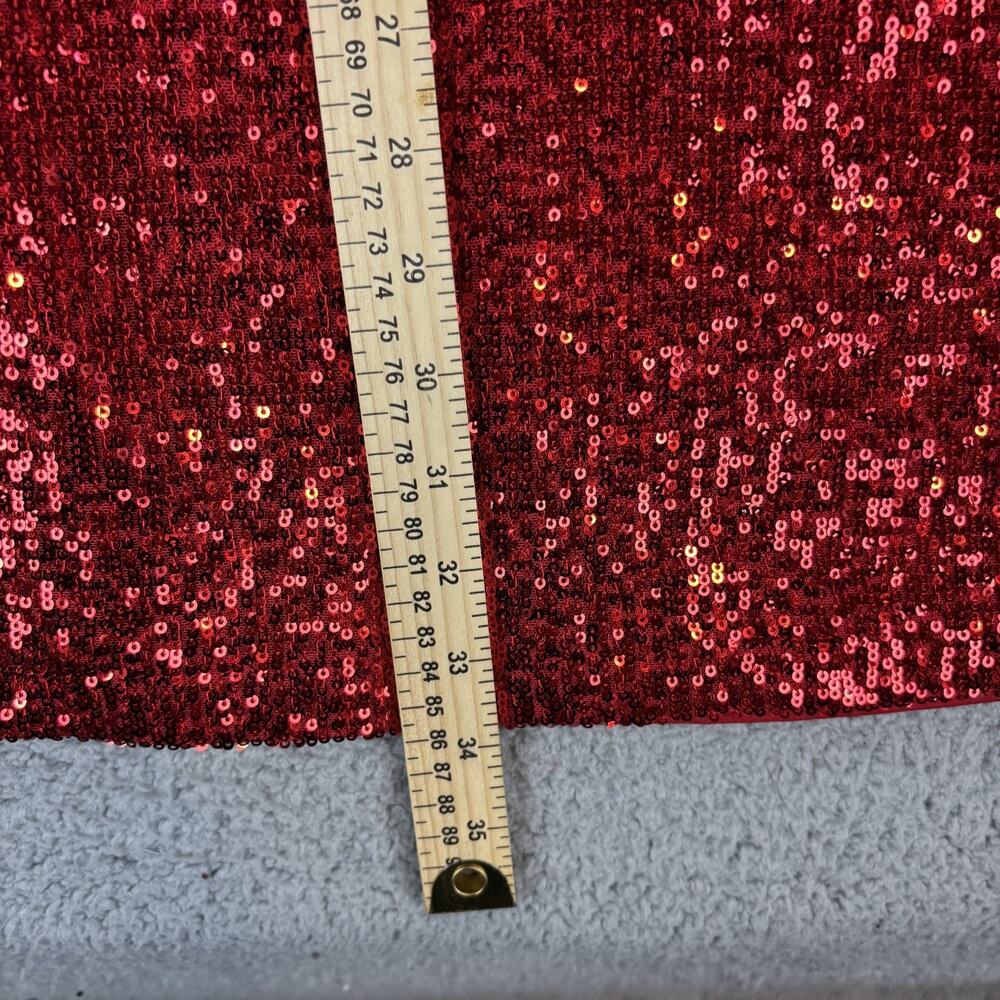 BB Dakota Steve Madden One-Shoulder Dress XL Cocktail Sequin Mini Stretchy Sexy - Picture 8 of 10
